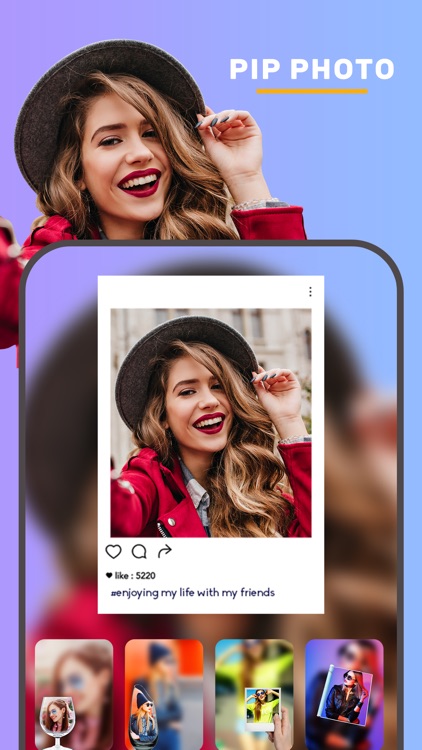 Pip Photo Selfie Photo Editor