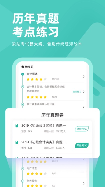 会计职称对题库-初级会计职称中级会计刷题库 screenshot-3