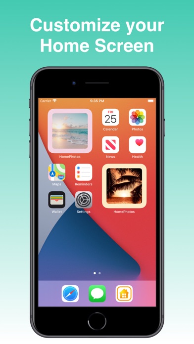 Screenshot #1 pour HomePhotos: Photo Widget