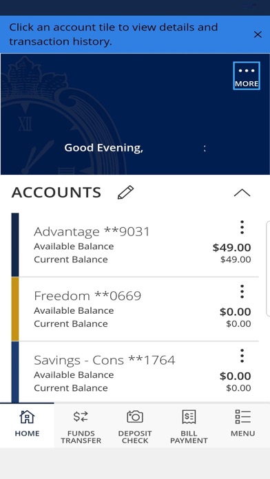 First National Bank Mobile Screenshot