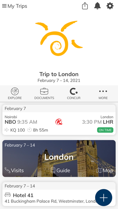 Travelshoppe Trips Screenshot