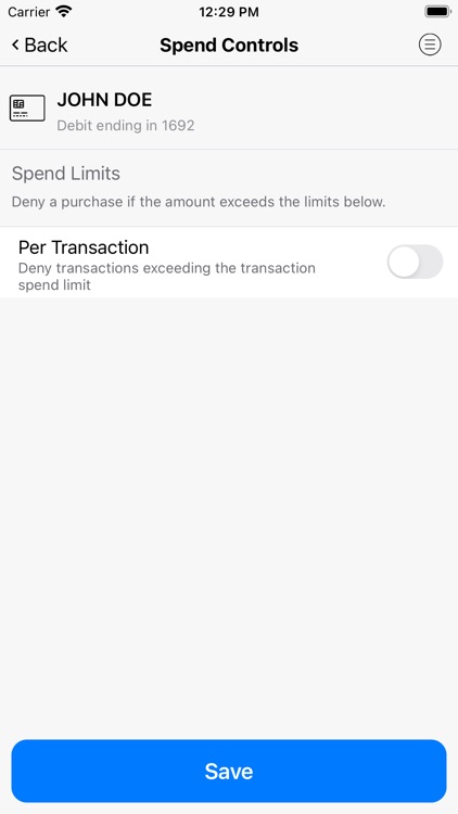 Buckeye State Bank CardControl screenshot-3