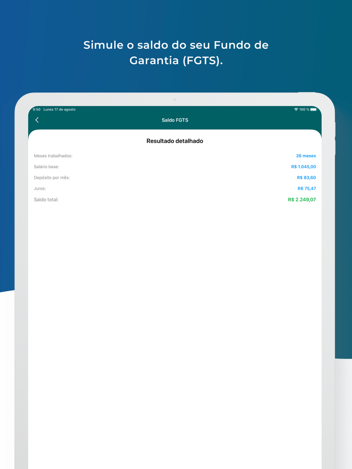 Cálculos trabalhistas CLT 2020