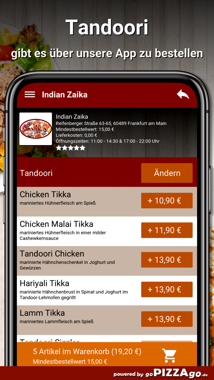 Indian Zaika Frankfurt am Main
