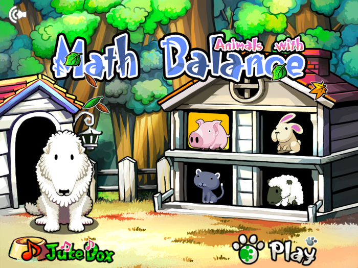 Animals Math Balance for Kids