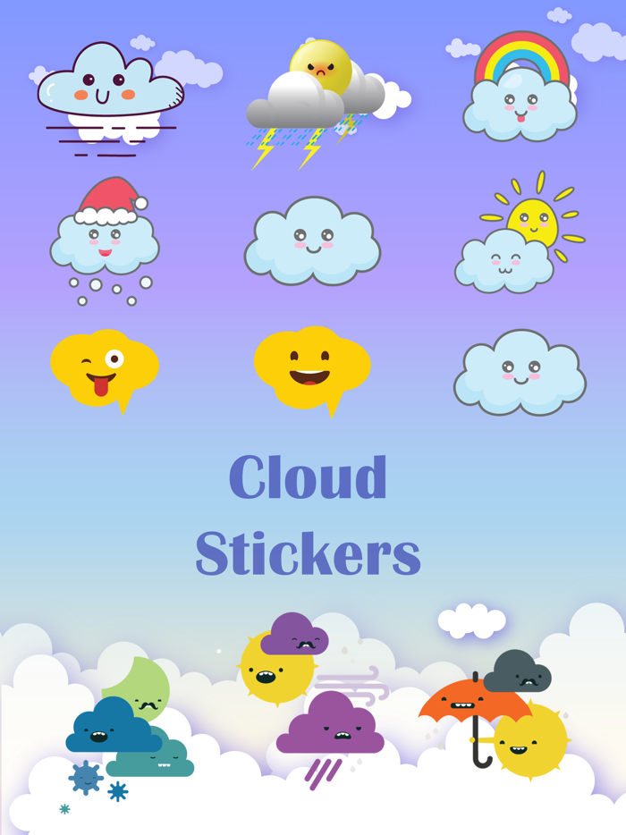 Cloud Stickers