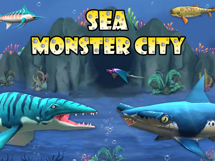 Sea Monster City - Battle Game