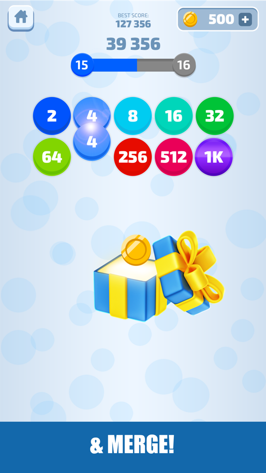 #4. Merge Dots IQ - match numbers (iOS) 게시자: Ducky