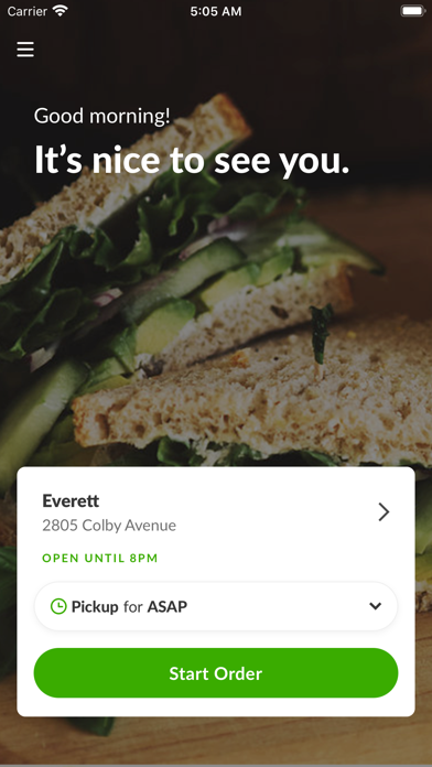 The Valley Organic Deli Screenshot