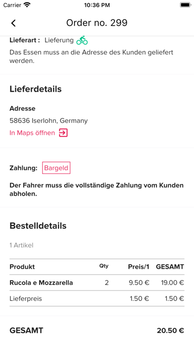 Youtaste for Restaurants Screenshot