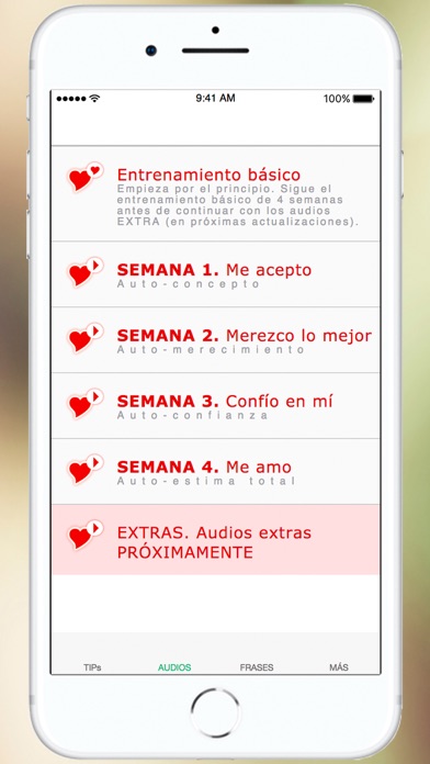 Autoestima - El verdadero amor Screenshot