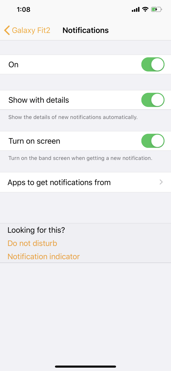 Samsung Galaxy Fit Gear Fit