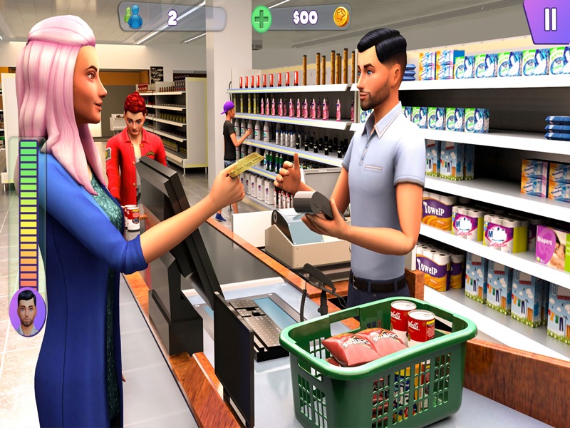 Supermercados - Jogos de Caixa screenshot 6
