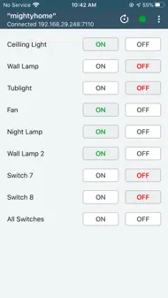 WiFi Automation ESP8266 iphone bilder 1
