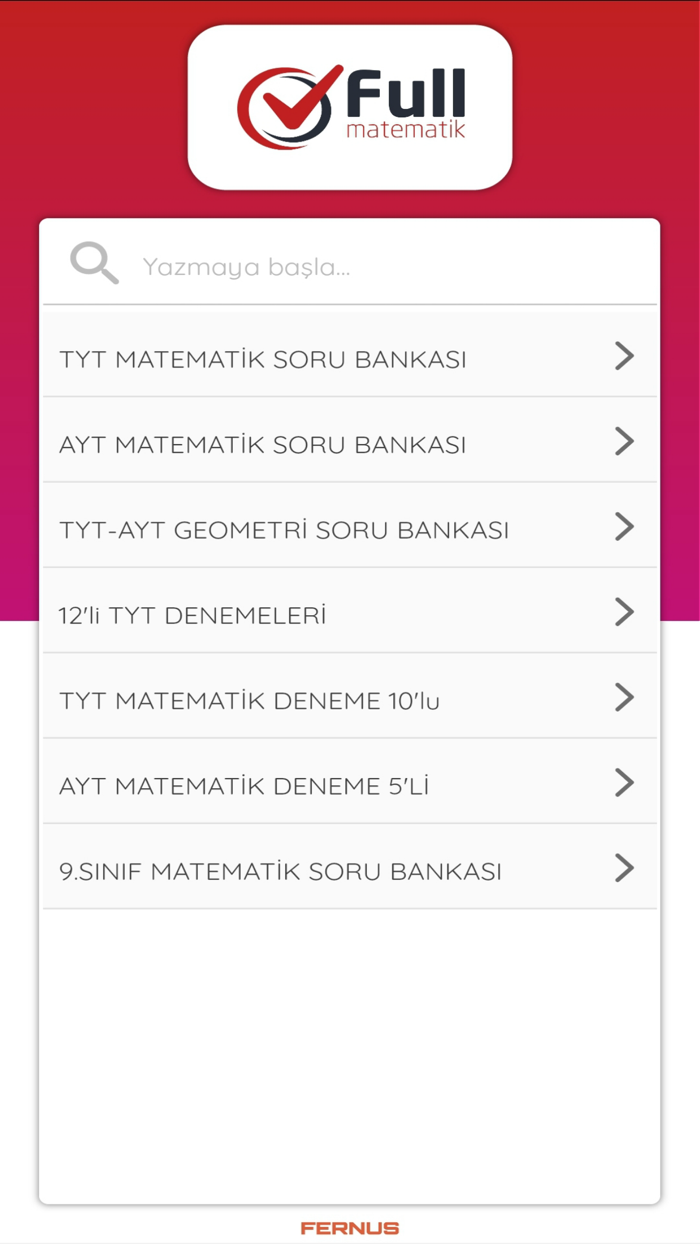 Full Matematik Video Çözüm