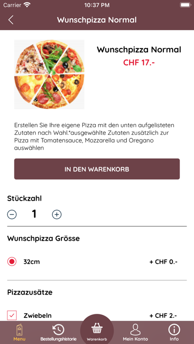 Amigo Pizza Screenshot
