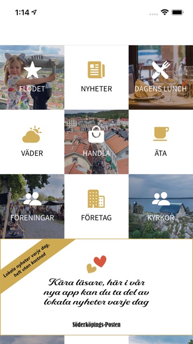 Söderköpings-Posten Screenshot