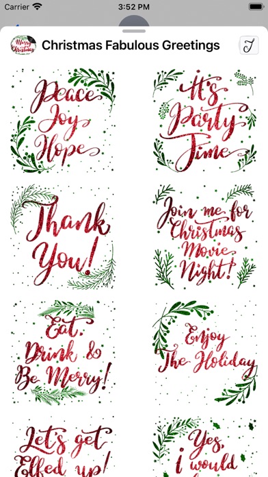 Christmas Fabulous Greetings Screenshot