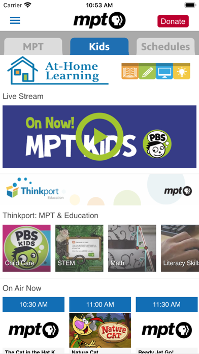 Maryland Public Television Screenshot
