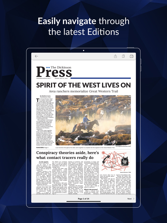 The Dickinson Press E-paper