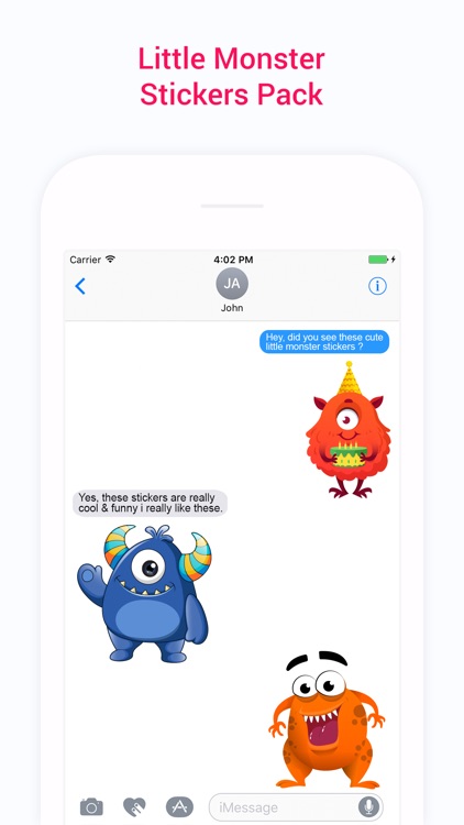 Little Monster Stickers Pack screenshot-3