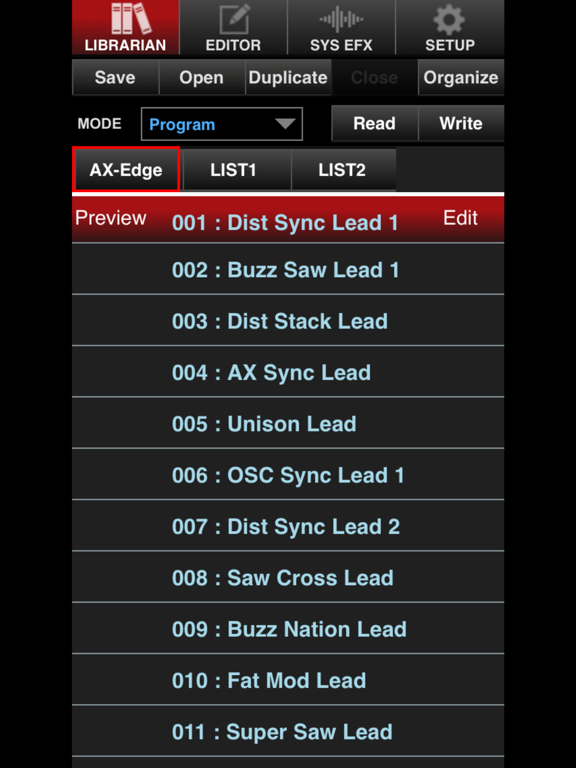 AX-Edge Editor screenshot 3