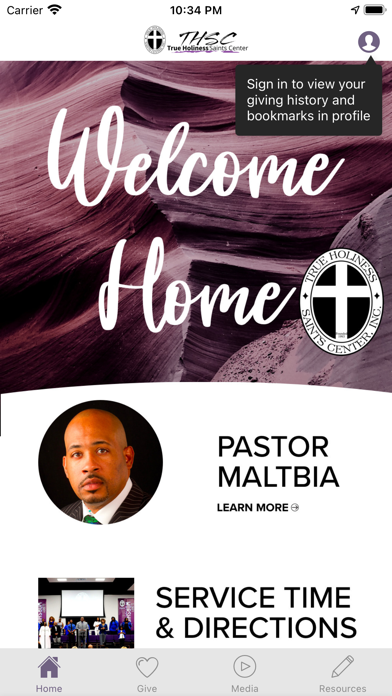 True Holiness VIRTUAL Campus Screenshot