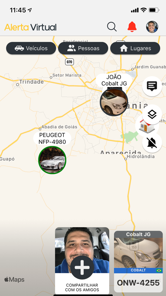 #1. Alerta Virtual (iOS) 由: MJ INOVACAO E TECNOLOGIA LTDA