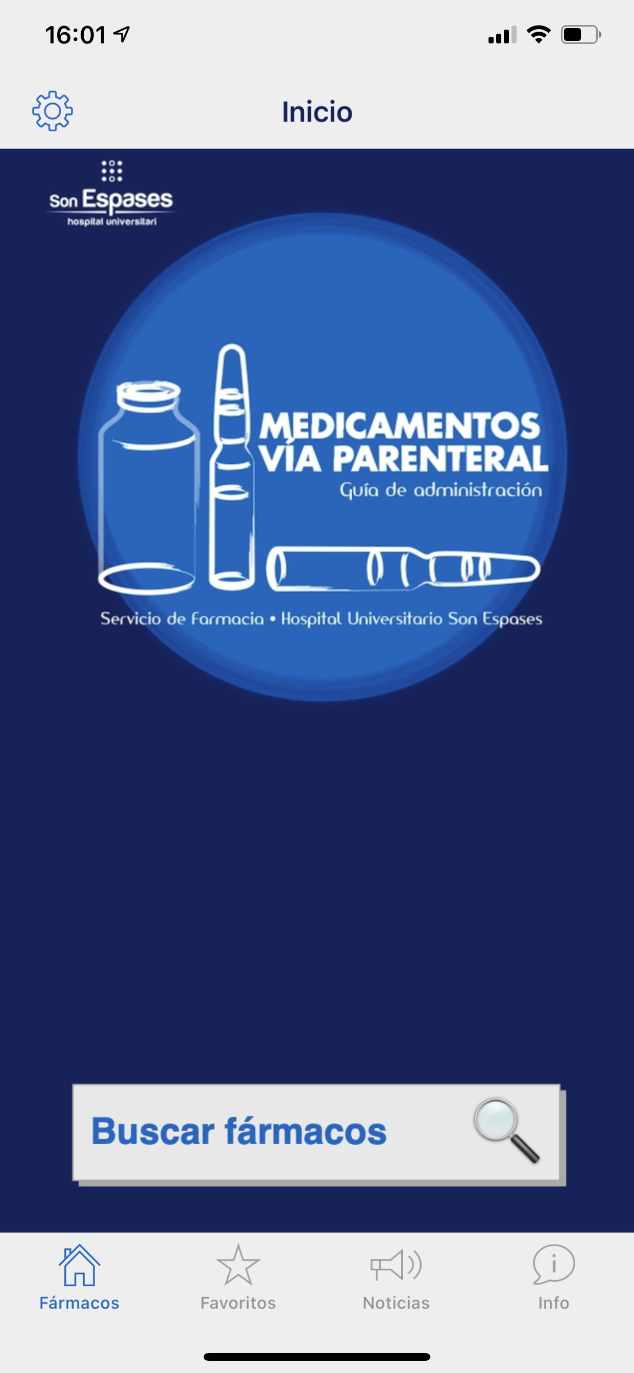 Medicamentos vía parenteral