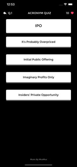 Game screenshot Social Media Acronym Quiz hack