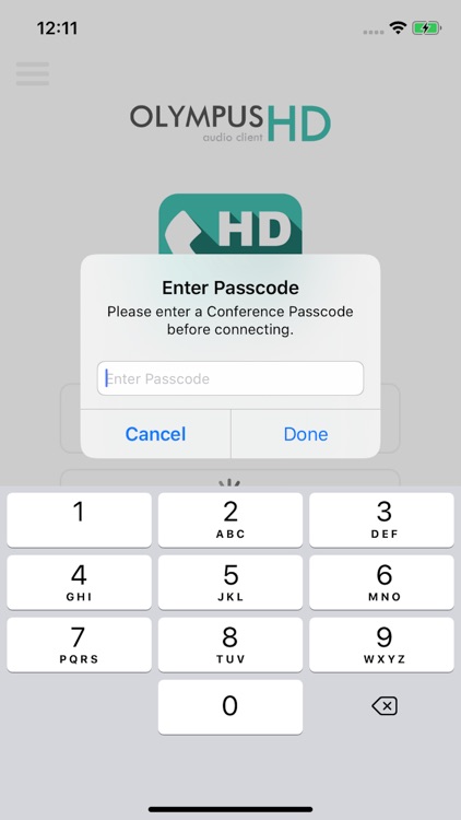 Olympus HD Secure Audio Client