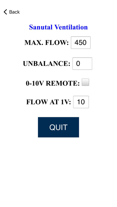 Sanutal Air Ventilation Screenshot