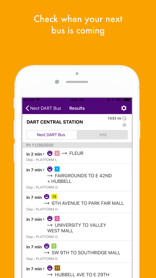 #8. MyDART Des Moines (iOS) di: Bytemark, Inc.