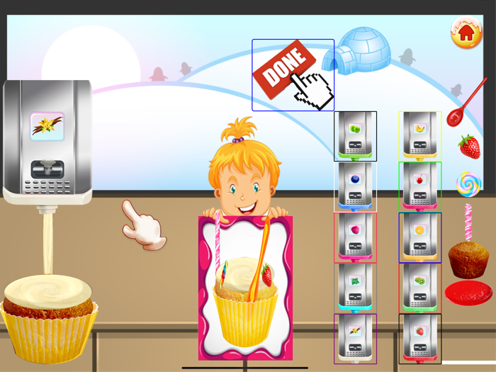 لعبة مصنع الايس كريم