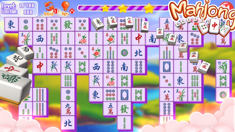 #4. Mahjong - tiles matching game (iOS) Podle: 美玲 田
