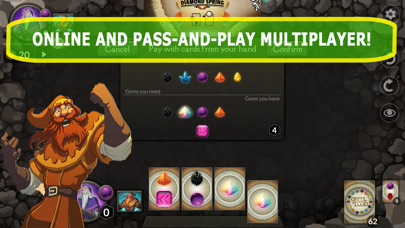 Gem Rush Strategy Board Game Screenshot