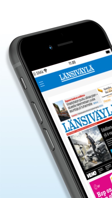 Länsiväylä, päivän lehti Screenshot