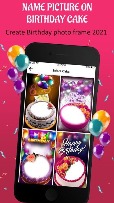 Name Picture On Birthday Cake Screenshot