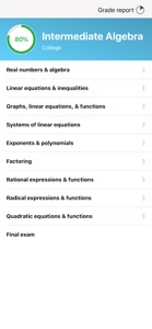 Intermediate Algebra screenshot #5 for iPhone