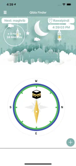 Game screenshot Qibla Finder- Qibla Compass apk