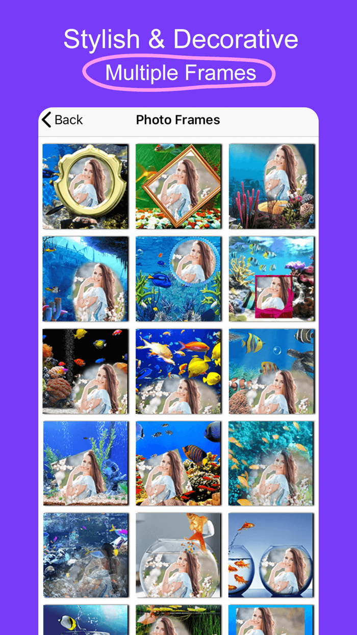 Aquarium Photo Frame