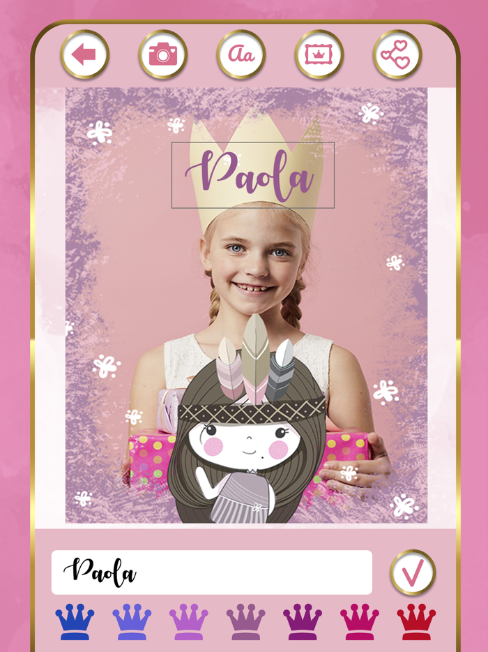 Princess photo frames and album
