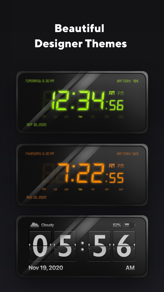 #9. Alarm Clock Pro - Music, Sleep (iOS) Podle: DylogicApps Pvt Ltd