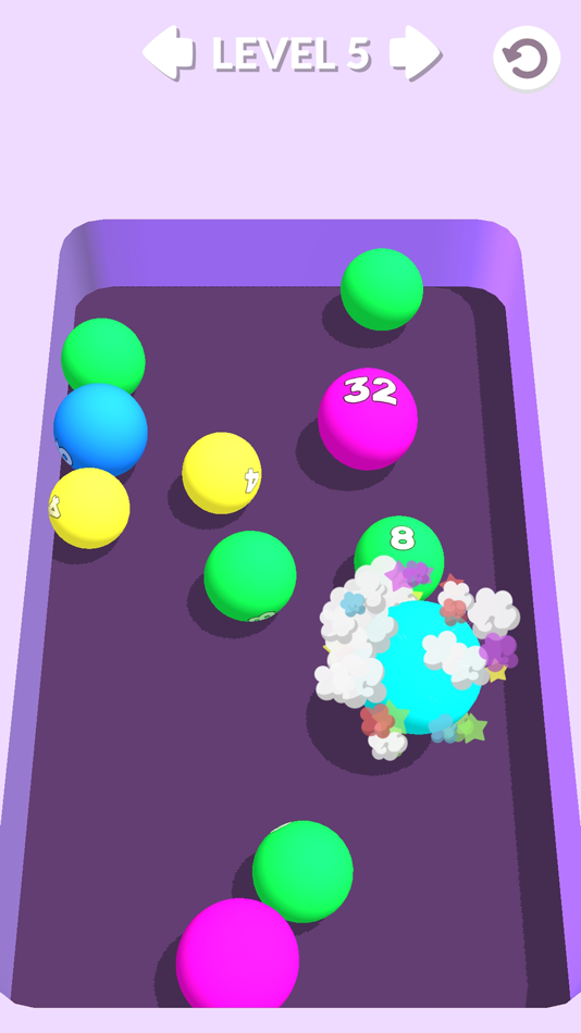 #3. Merge Balls 3D (iOS) By: Anna Nikolaevna
