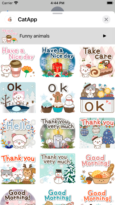 Kitty Stickers! Screenshot