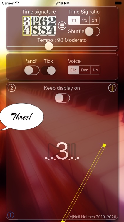Voice Metronome