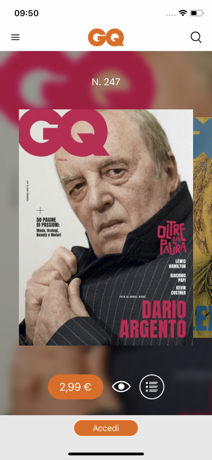 GQ Italia Magazine