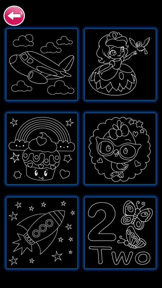 #10. Learn to Draw Glow Cartoon (iOS) بواسطة: C FLOW GAMES SARL