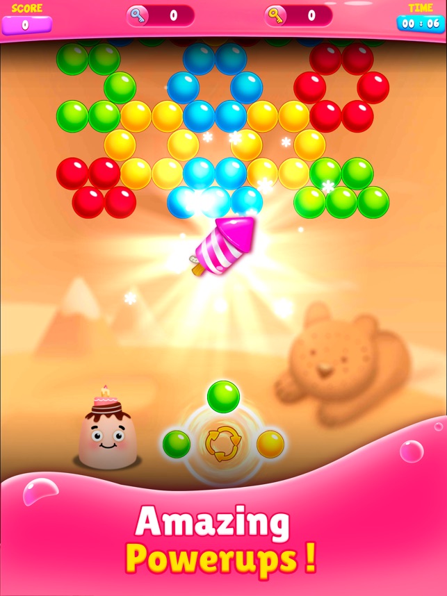 Candy Bubble Shooter - Divertimento livre tiro jogo simples 3 doces jogos  bolha!::Appstore for Android