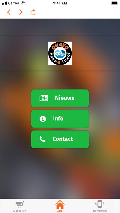 Ohayo Poké & Sushi Screenshot